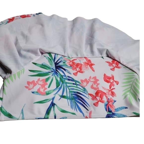 Ashiner Girl's Flounce Two Piece Bikini Swimsuit - Picture 7 of 12